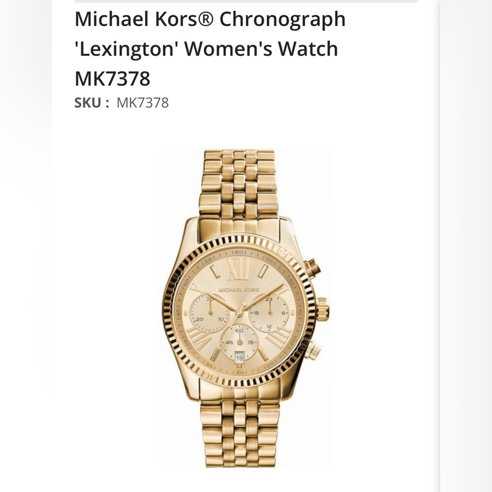 Michael Kors® Chronograph 'Lexington' Women's Watch
